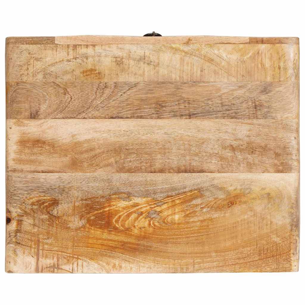 Avlastningsbord med skuff Brun 40 x 32 x 46 cm Massiv mango tre