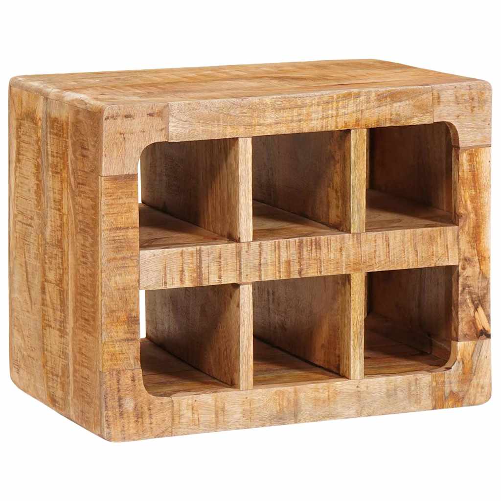 Vinhylle Veggmontert Brun 44 x 30 x 35 cm heltre mango