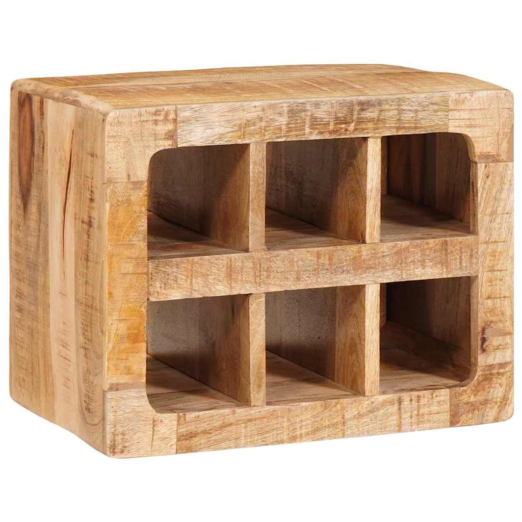 Vinhylle Veggmontert Brun 44 x 30 x 35 cm heltre mango