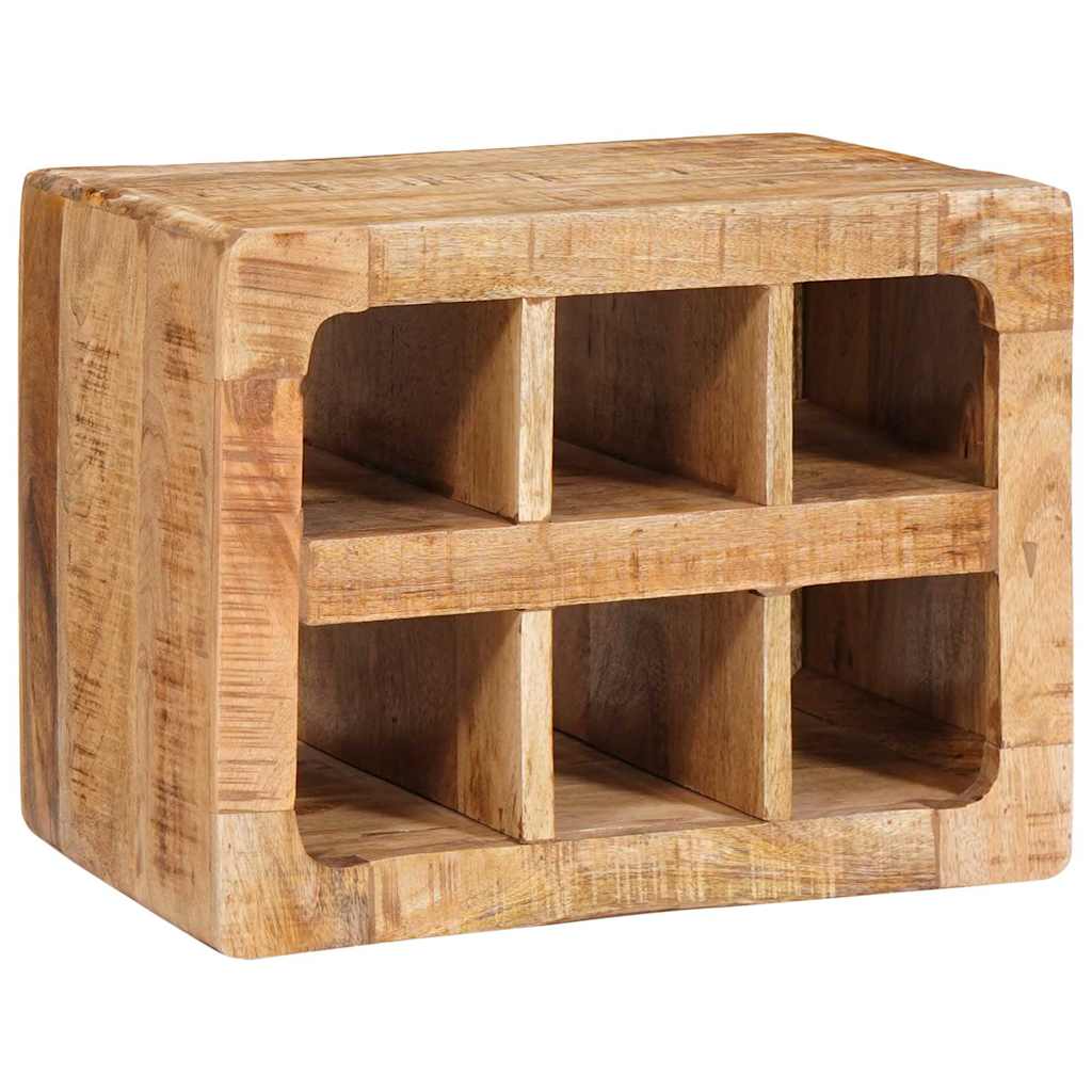 Vinhylle Veggmontert Brun 44 x 30 x 35 cm heltre mango
