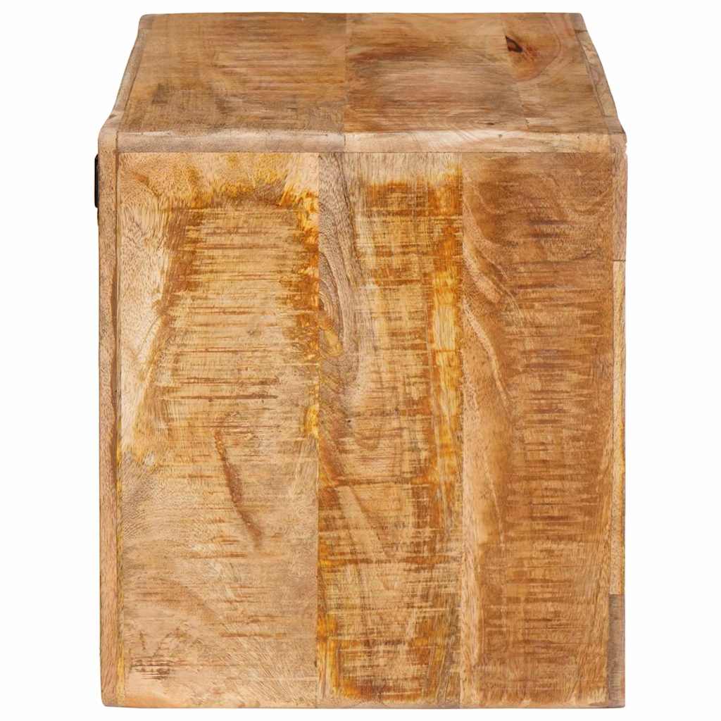 Vinhylle med lagring Brun 44 x 30 x 35 cm Massiv mango tre