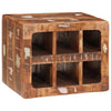 Vinhylle Veggmontert Brun 44 x 30 x 35 cm Solid gjenvunnet tre
