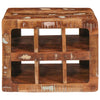 Vinhylle Veggmontert Brun 44 x 30 x 35 cm Solid gjenvunnet tre