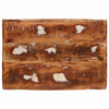 Vinhylle Veggmontert Brun 44 x 30 x 35 cm Solid gjenvunnet tre
