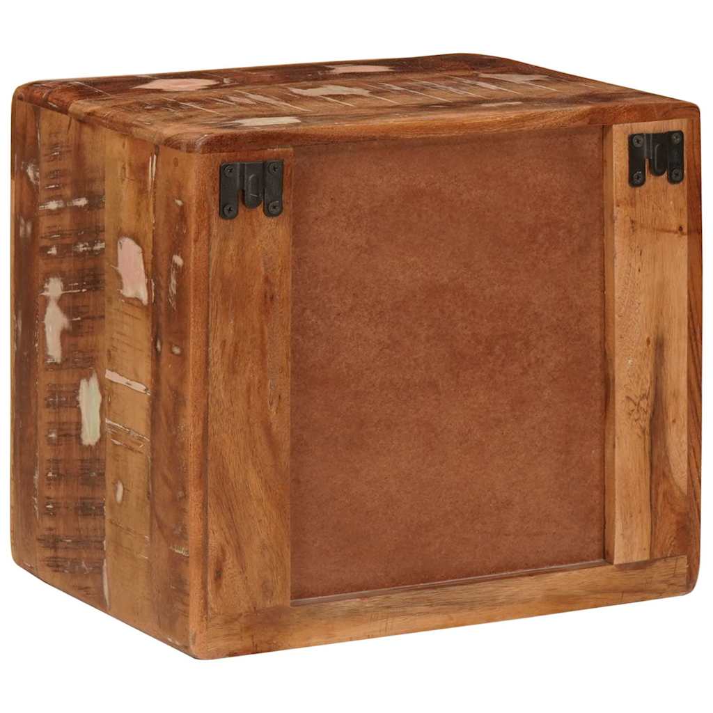 Vegghengt Nattbord med skuff Flerfarget 40 x 30 x 36 cm