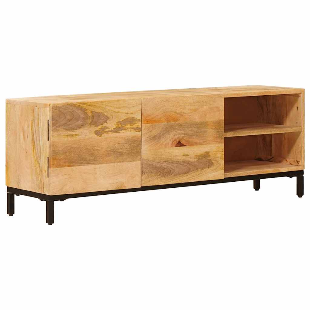 Oppbevaringsskap med dør Brun 110 x 30 x 40 cm Massiv mango tre