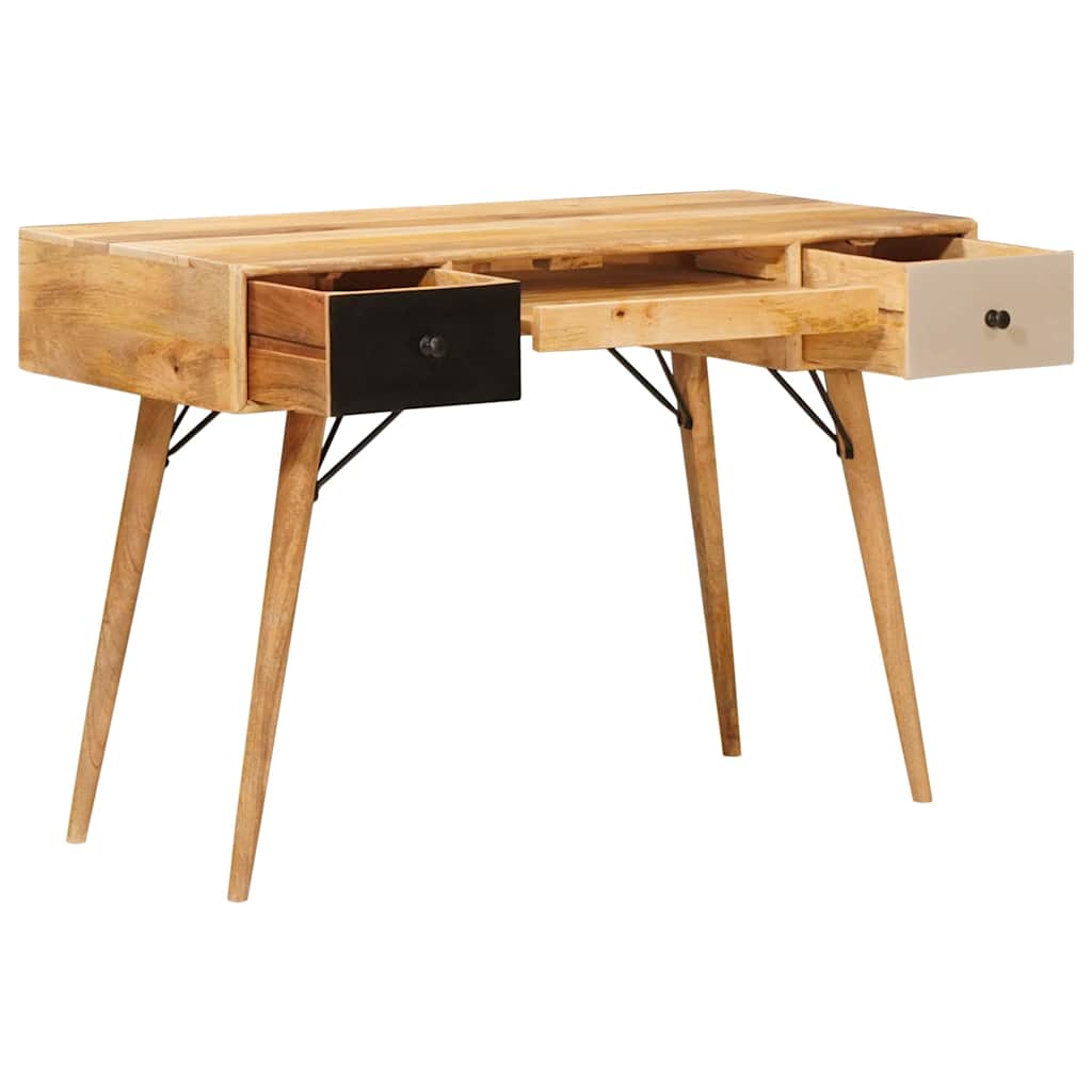 Skrivebord med skuff Brun 110 x 55 x 76 cm Massiv mango tre