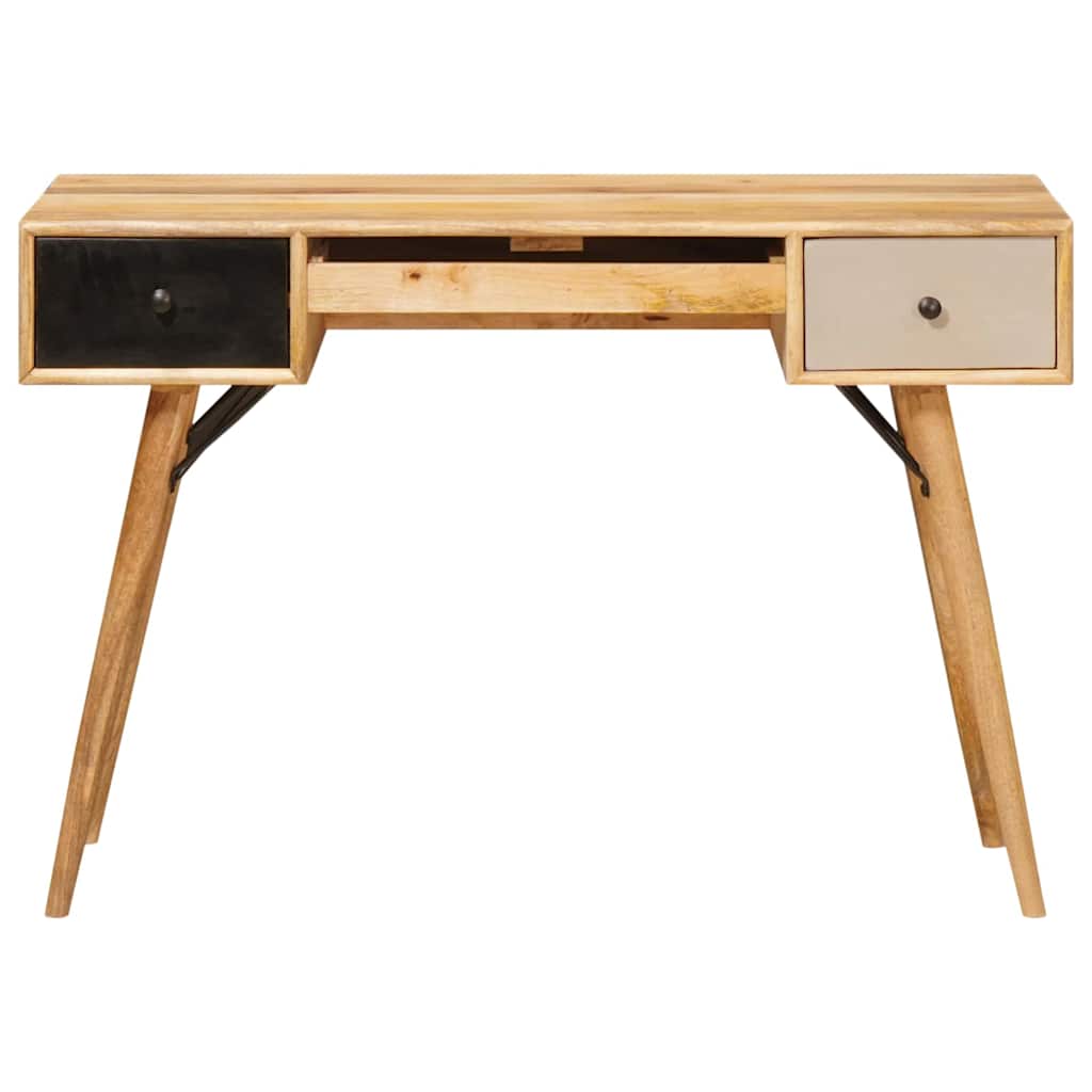 Skrivebord med skuff Brun 110 x 55 x 76 cm Massiv mango tre