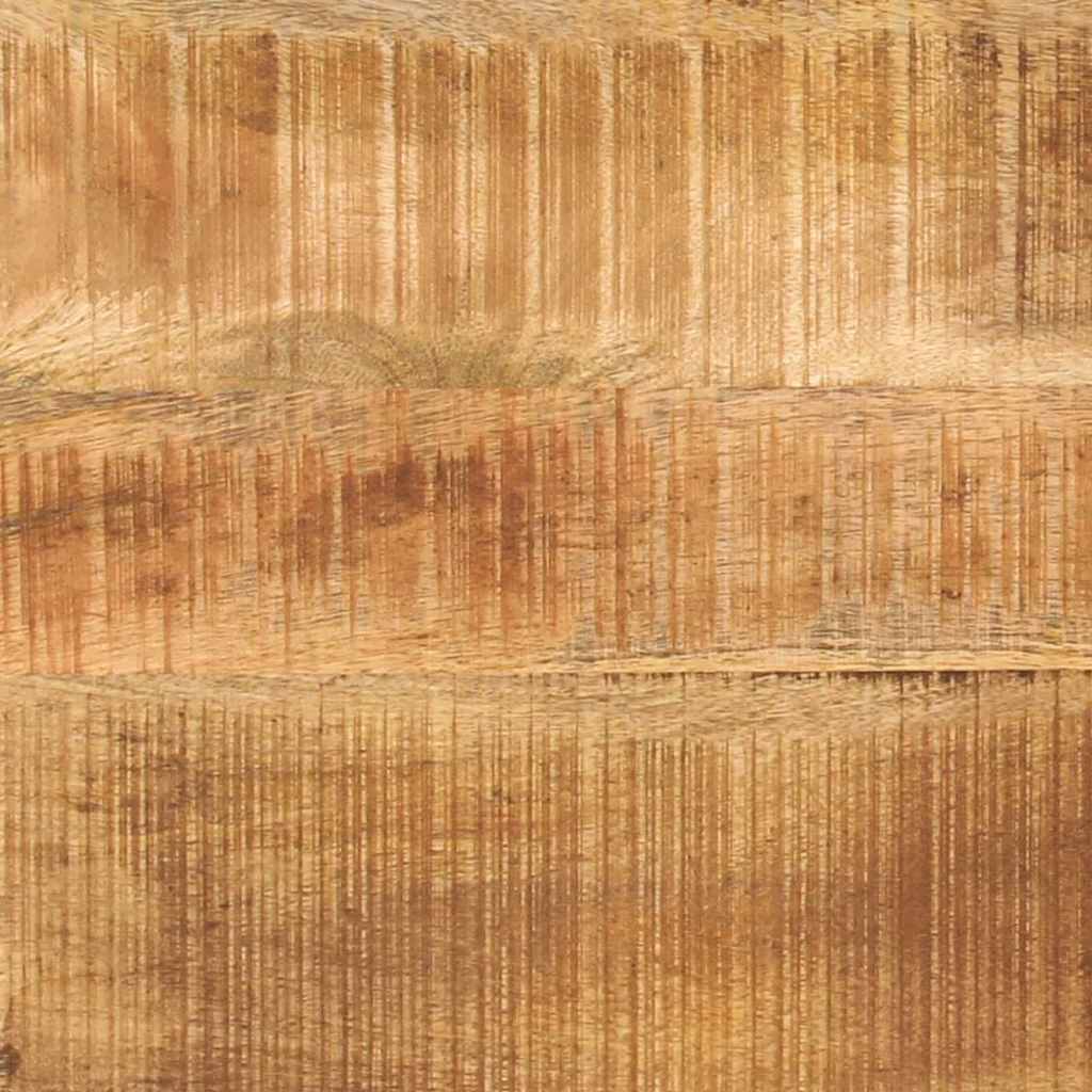 Kaffebord Brun og svart 110 x 55 x 35 cm Massiv mango tre
