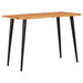 Spisebord Brun og svart 110 x 55 x 78 cm Massiv mango tre