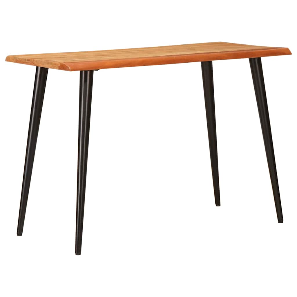 Spisebord Brun og svart 110 x 55 x 78 cm Massiv mango tre