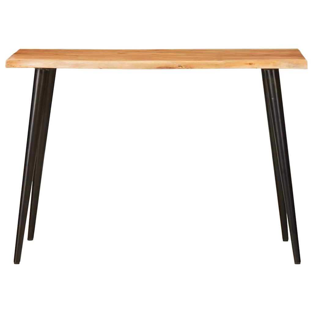 Spisebord Brun og svart 110 x 55 x 78 cm Massiv mango tre