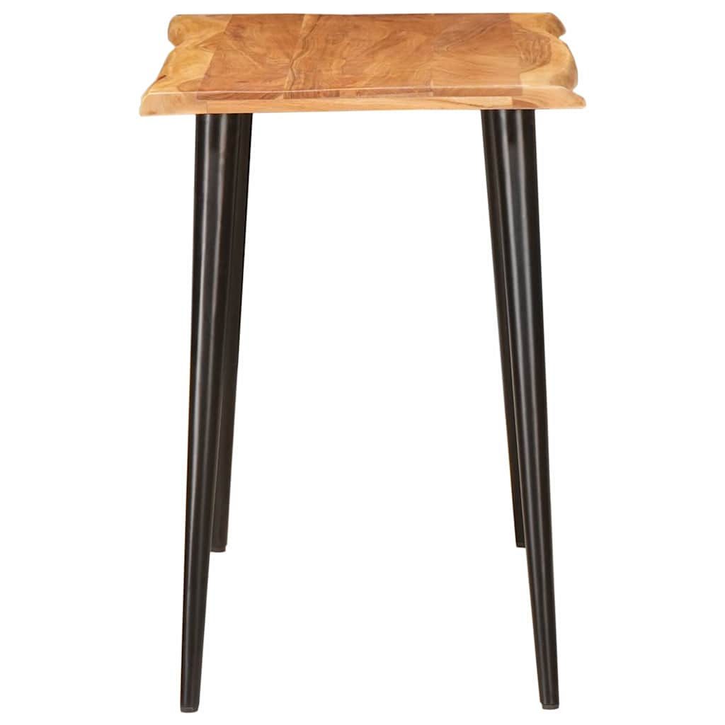 Spisebord Brun og svart 110 x 55 x 78 cm Massiv mango tre