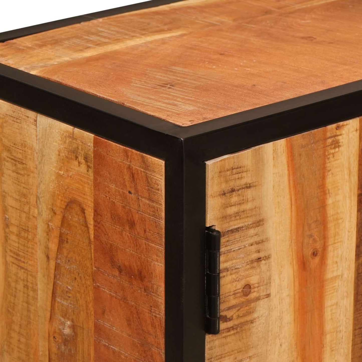 Serviesskap Beta Naturlig 70 x 30 x 75 cm Solid akasietre vidaXL