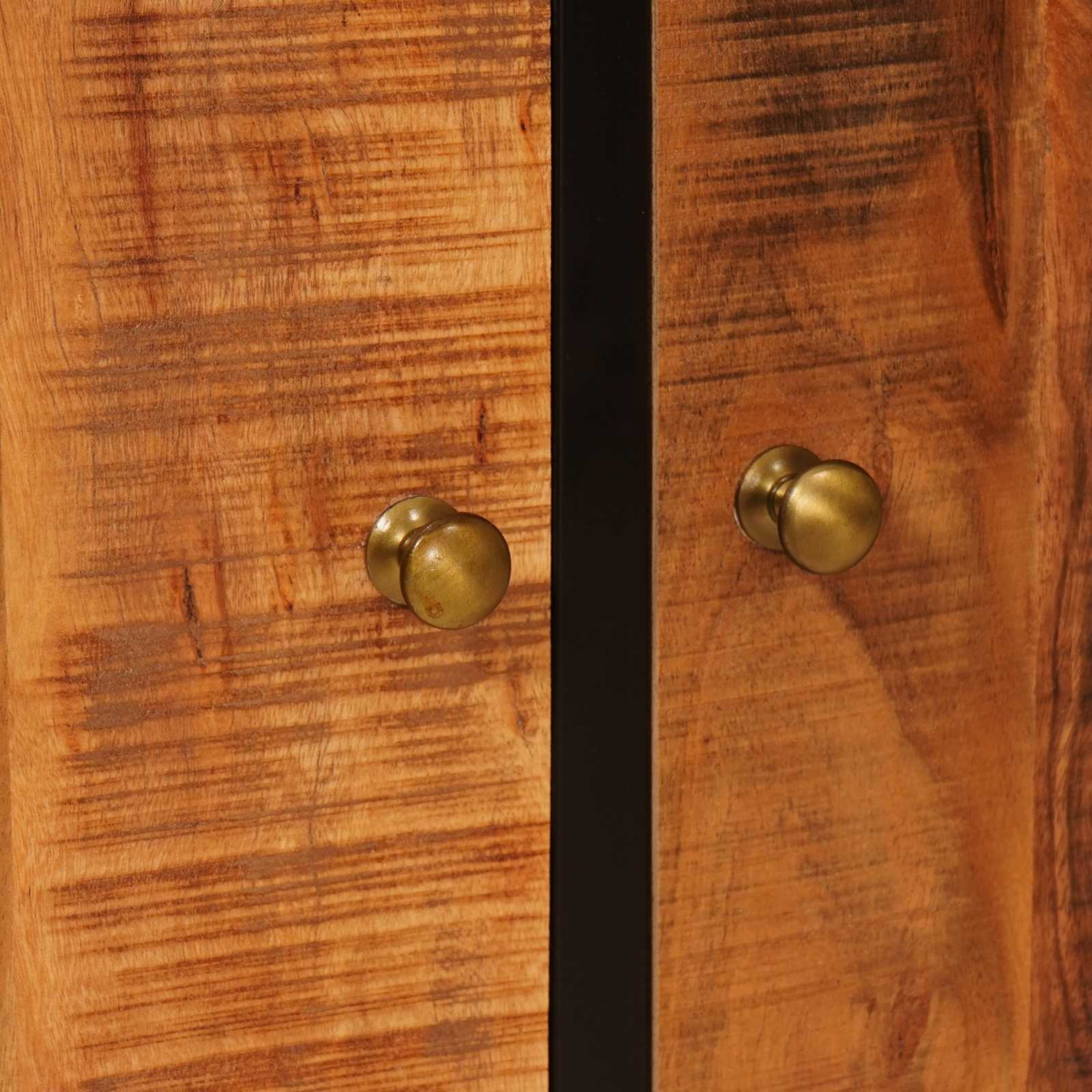 Serviesskap Beta Naturlig 70 x 30 x 75 cm Solid akasietre vidaXL