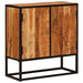 Serviesskap Beta Naturlig 70 x 30 x 75 cm Solid akasietre vidaXL