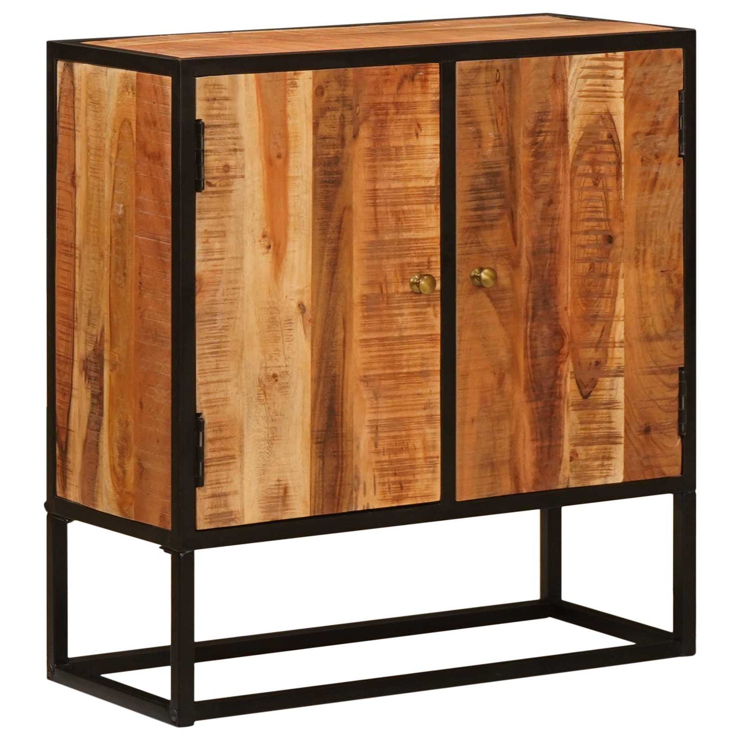 Serviesskap Beta Naturlig 70 x 30 x 75 cm Solid akasietre vidaXL
