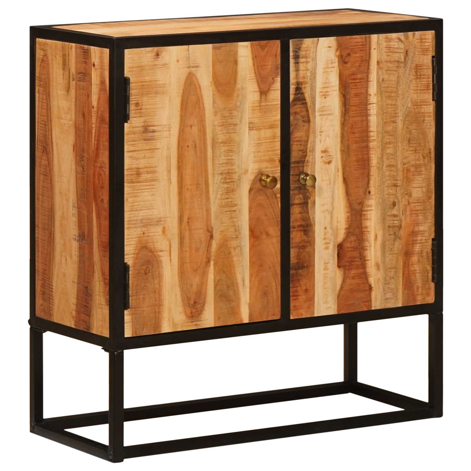 Serviesskap Beta Naturlig 70 x 30 x 75 cm Solid akasietre vidaXL