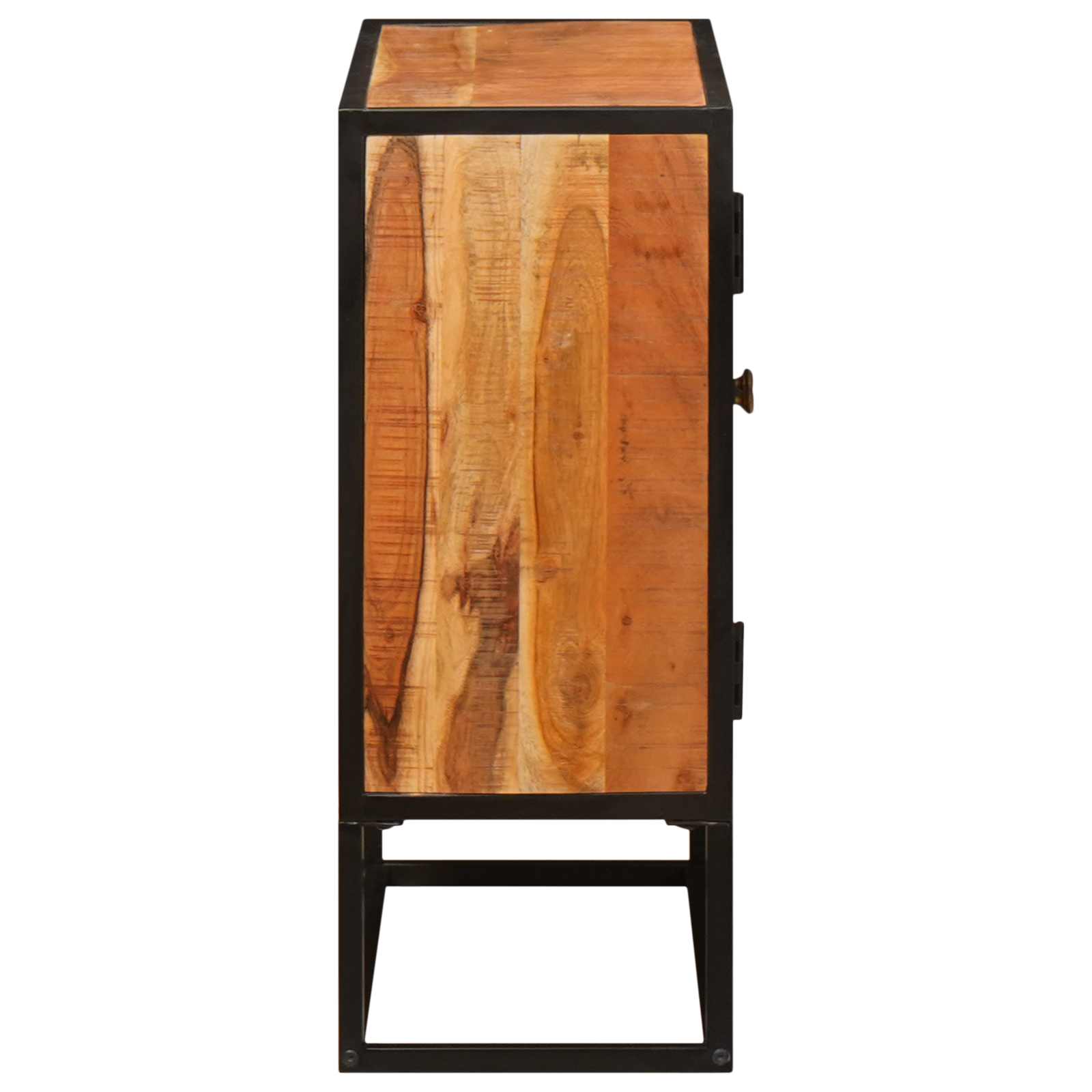Serviesskap Beta Naturlig 70 x 30 x 75 cm Solid akasietre vidaXL