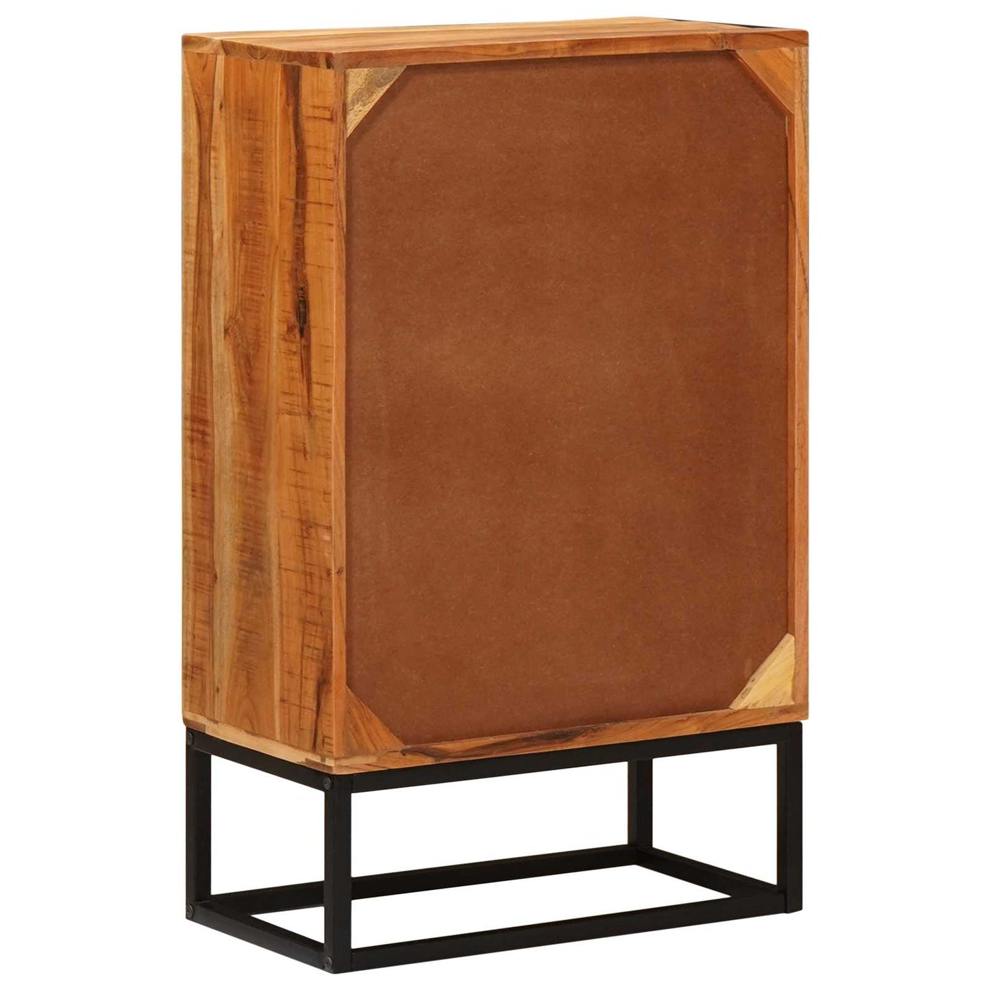 Skap med skuffer Naturlig 55 x 30 x 90 cm Solid akasietre vidaXL