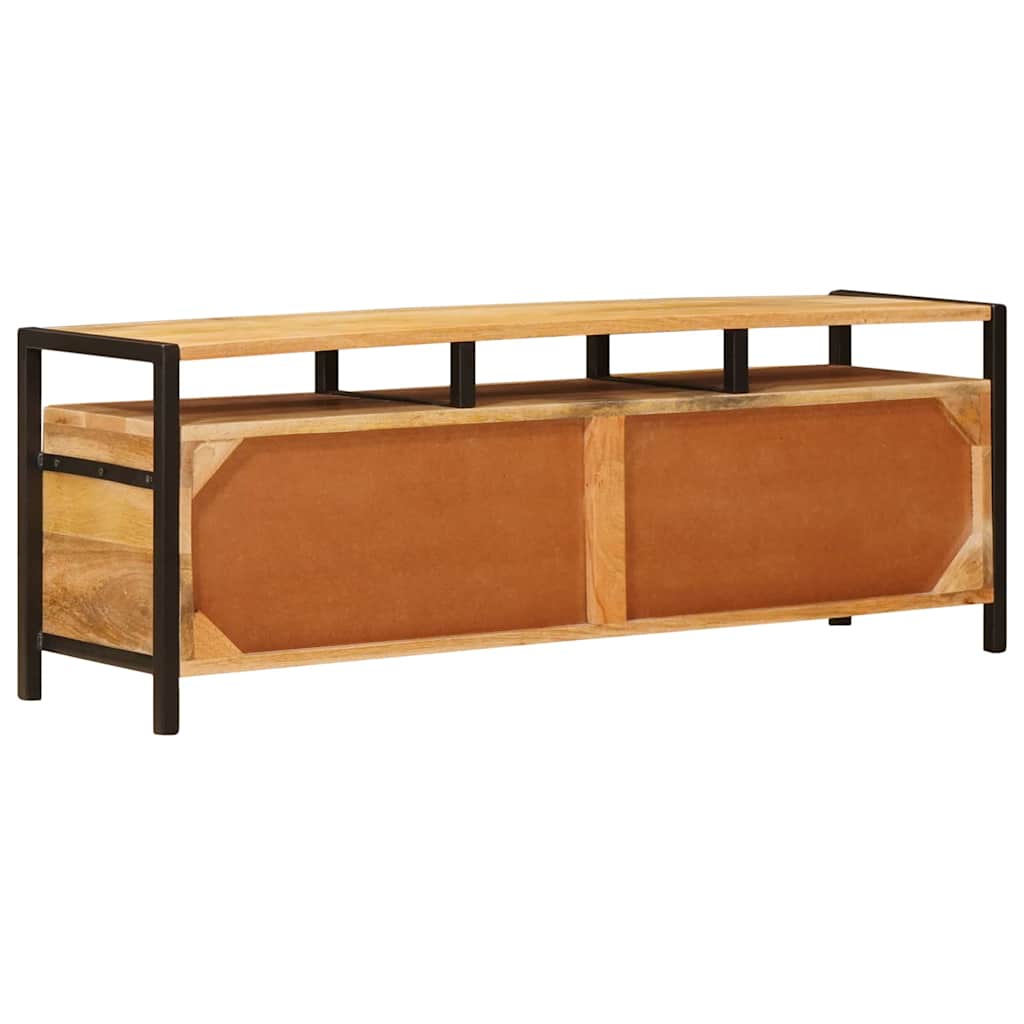 Oppbevaringsskap med dør Brun 110 x 30 x 40 cm Massiv mango tre