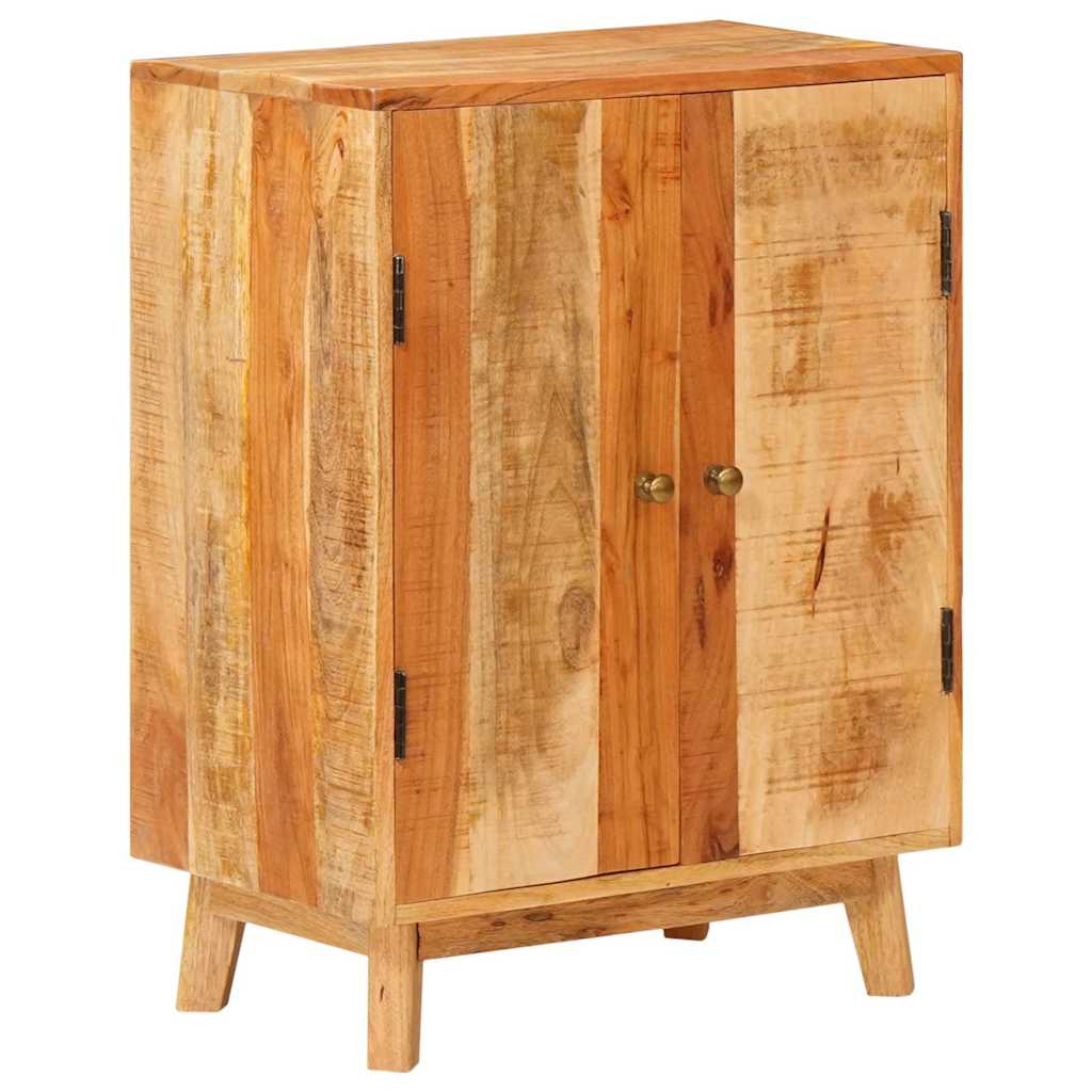 Oppbevaringsskap med dør Brun 55 x 35 x 75 cm Massiv mango tre