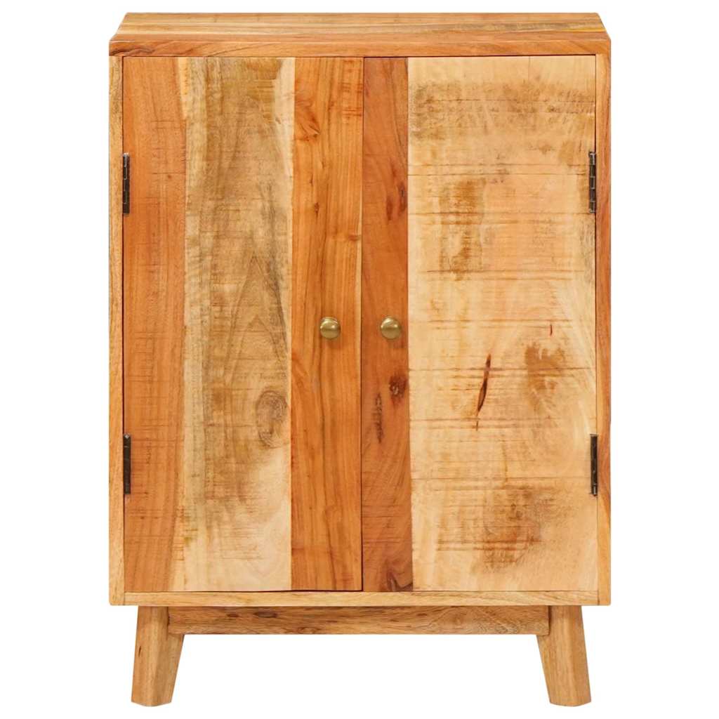 Oppbevaringsskap med dør Brun 55 x 35 x 75 cm Massiv mango tre