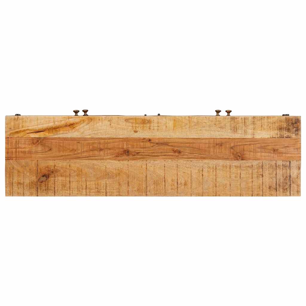 Oppbevaringsskap med dør Brun 110 x 30 x 45 cm Massiv mango tre