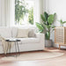 Områdetepper Oval HUARTE Beige 100 x 200 cm 100% Polyester
