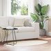 Områdetepper Oval HUARTE Krem 80 x 150 cm 100% Polyester