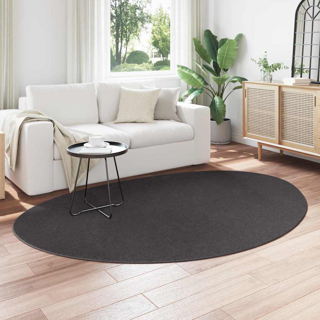 Områdetepper HUARTE Antrasitt 160 x 230 cm Polyester