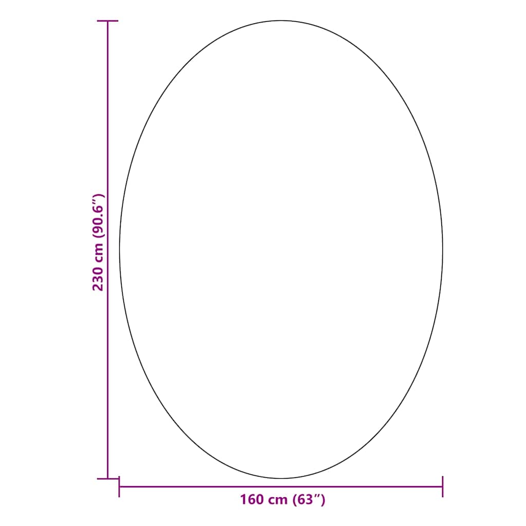 Områdetepper HUARTE Antrasitt 160 x 230 cm Polyester