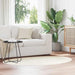 Områdetepper HUARTE Krem 100 x 200 cm Polyester