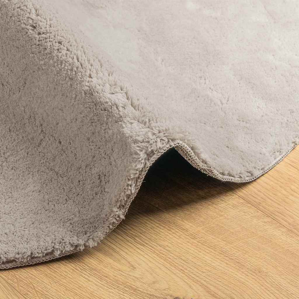 Områdetepper HUARTE sand 100 x 200 cm Polyester
