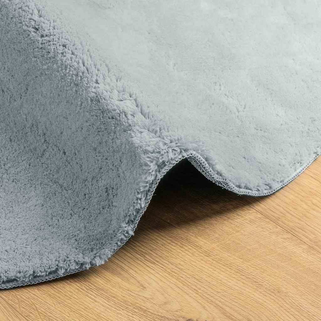 Områdetepper HUARTE Grå 100 x 200 cm Polyester