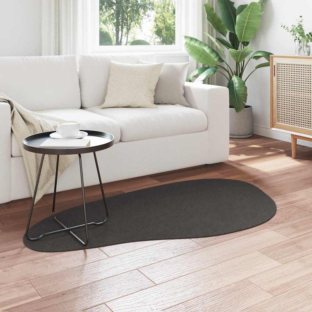 Områdetepper HUARTE Antrasitt 80 x 150 cm Polyester