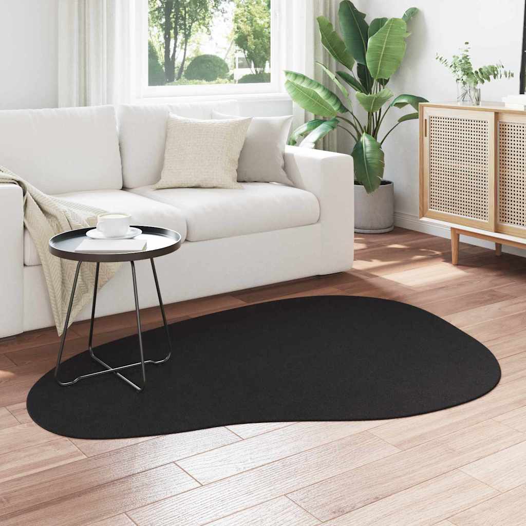 Områdetepper HUARTE Svart 120 x 170 cm Polyester