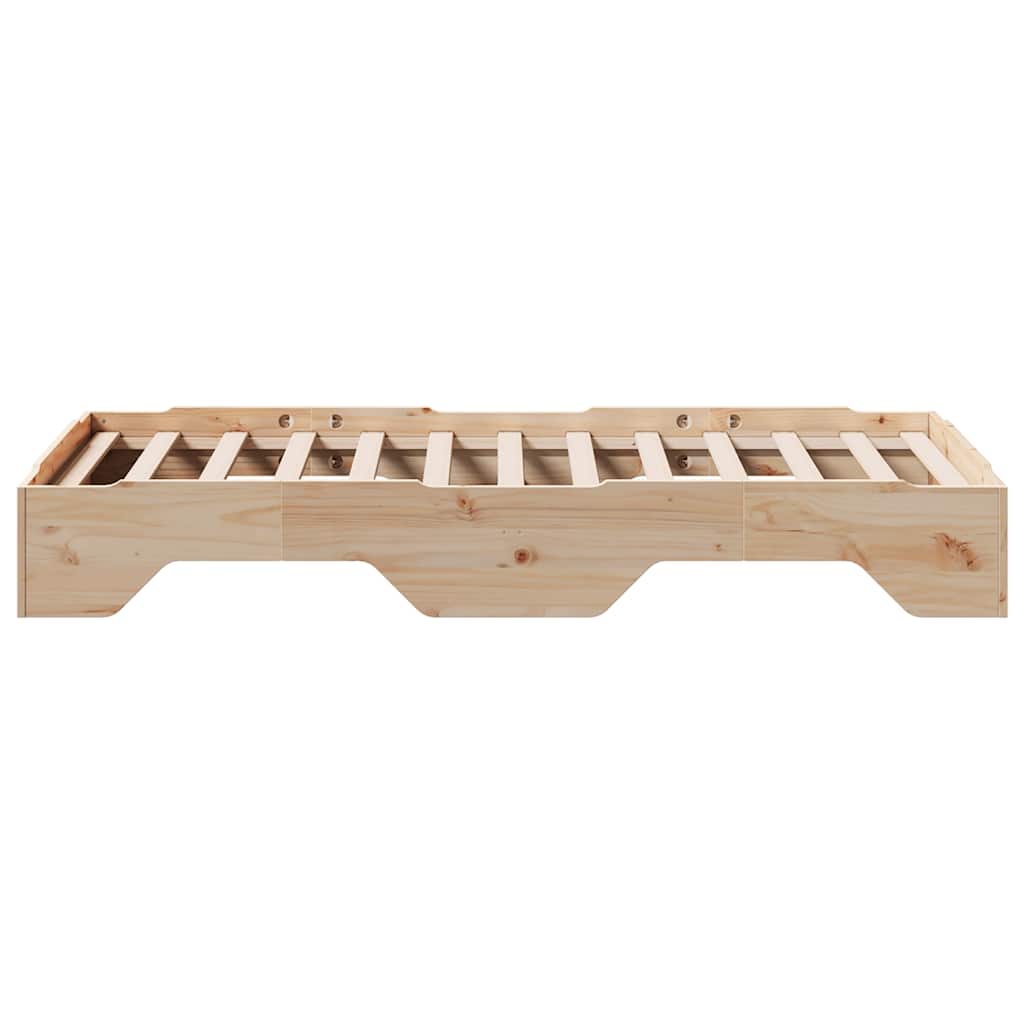 Sengeramme uten madrass stablebare 75x190 cm heltre