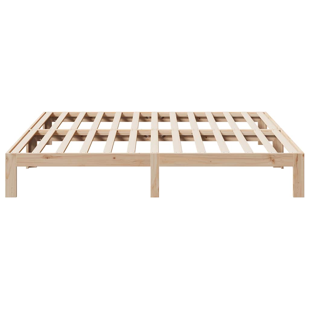 Sengeramme uten madrass 160x200 cm heltre furu