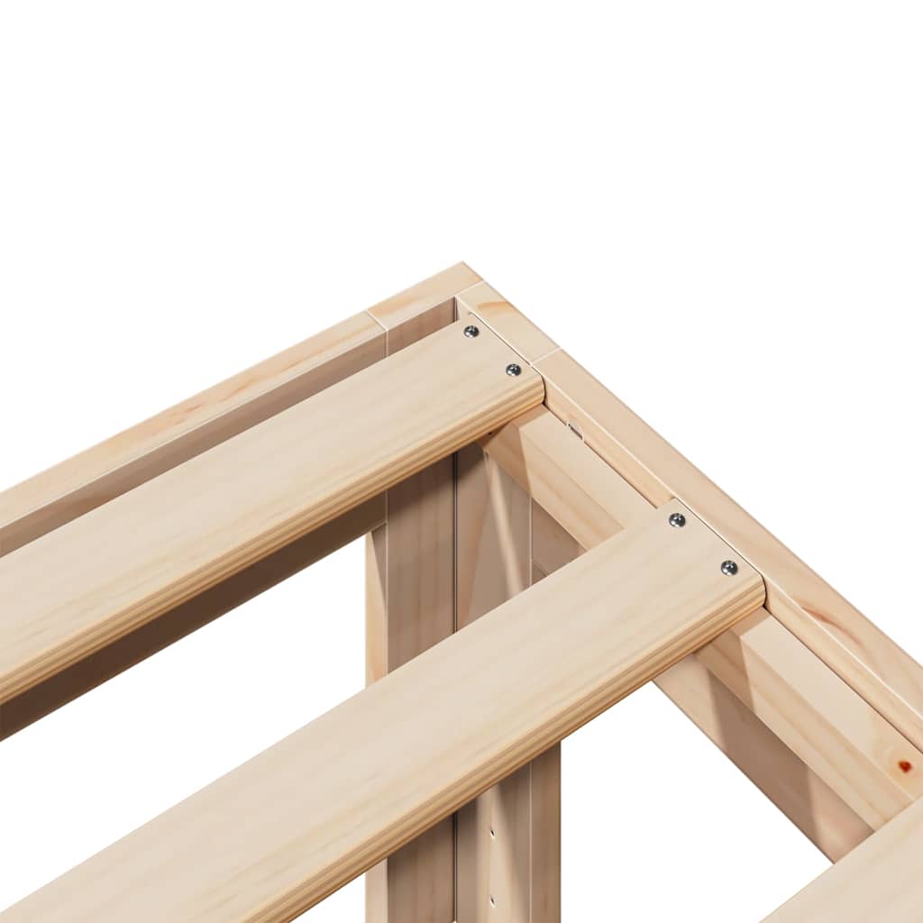 Sengeramme uten madrass 90x200 cm heltre furu