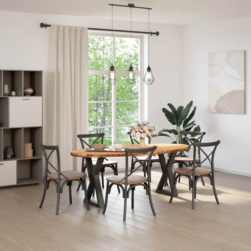 Sengeramme uten madrass voksbrun 90x200 cm heltre furu