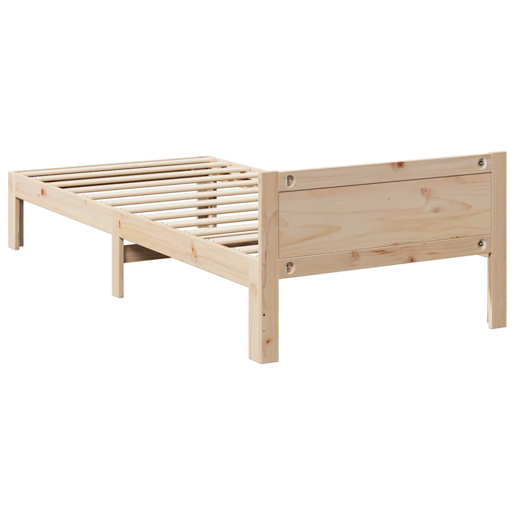 Sengeramme uten madrass 90x200 cm heltre furu