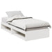 Dagseng uten madrass hvit 90x190 cm heltre furu