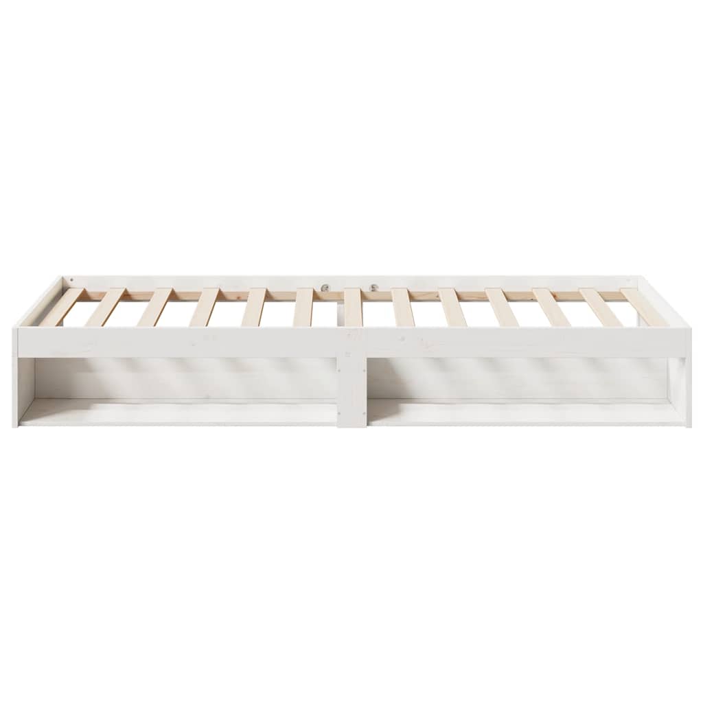 Dagseng uten madrass hvit 75x190 cm heltre furu