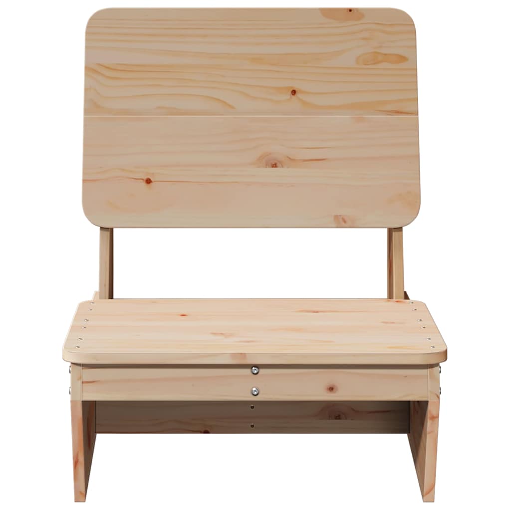 Hagestol 60x64x70,5 cm heltre furu