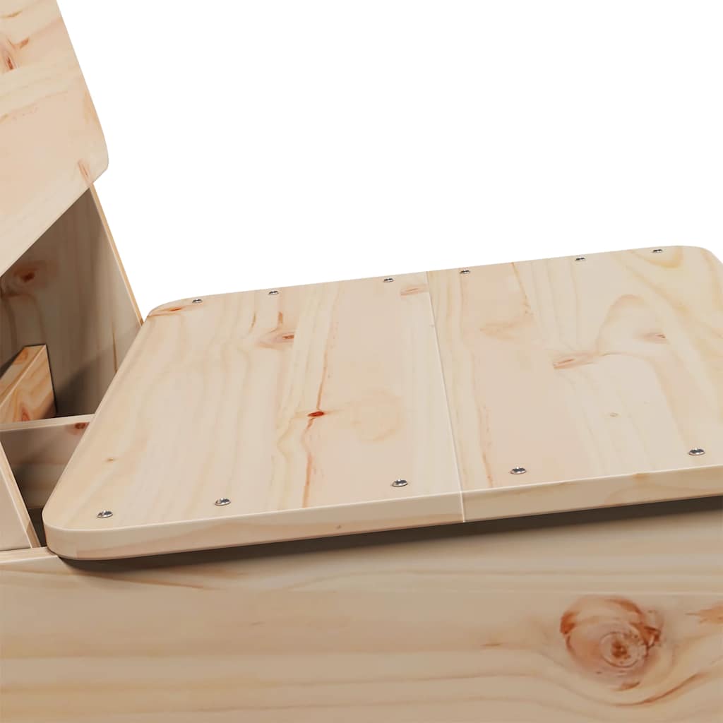 Hagestol 60x64x70,5 cm heltre furu