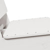 Hagestol hvit 60x64x70,5 cm heltre furu