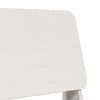 Hagestol hvit 60x64x70,5 cm heltre furu