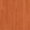 Hagestoler 2 stk voksbrun 60x64x70,5 cm heltre furu