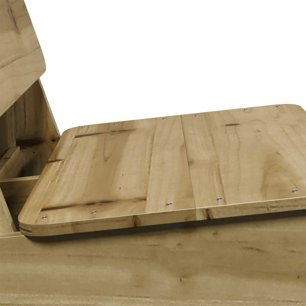 Hagestoler 2 stk 60x64x70,5 cm impregnert furu